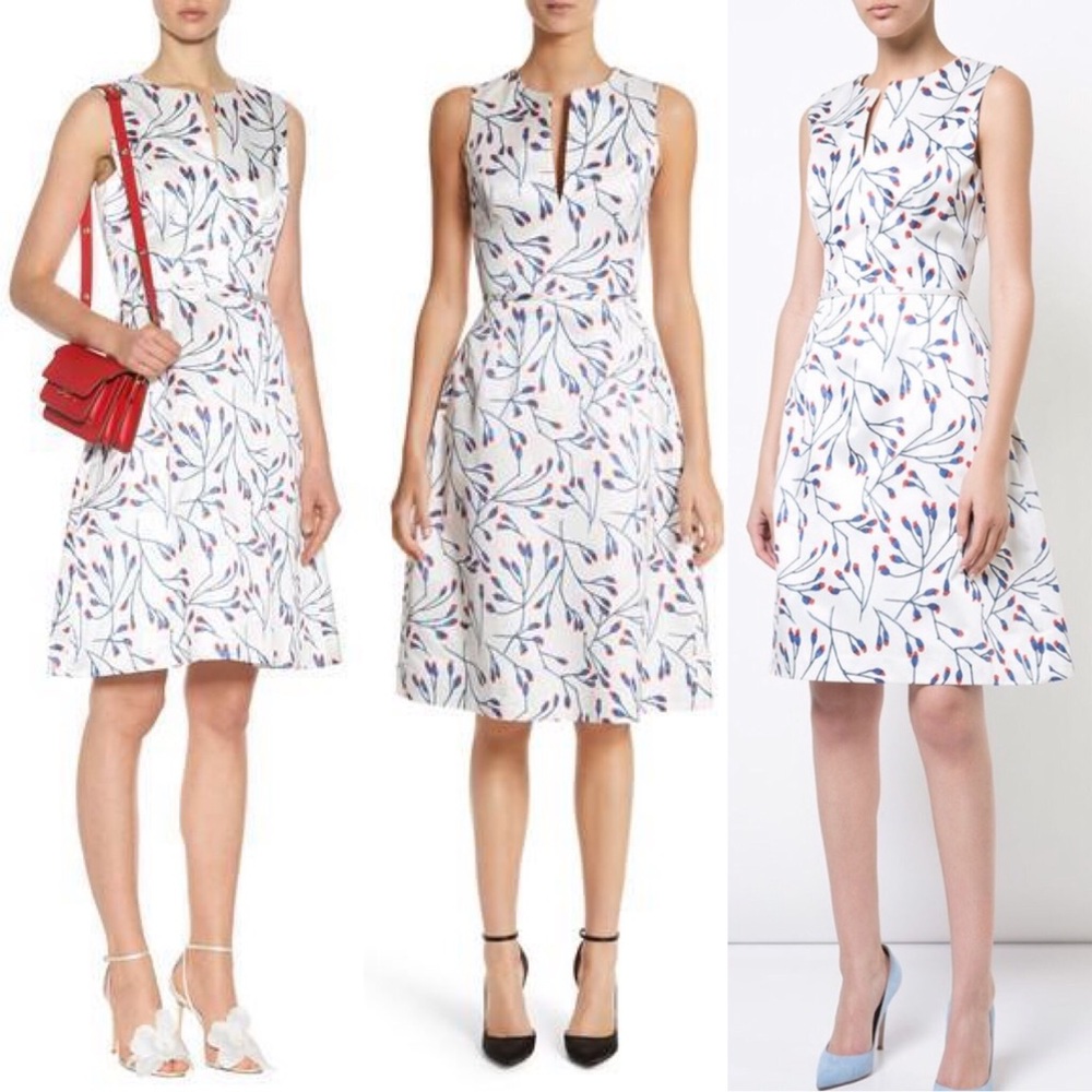 C A R O L I N A H E R R E R A : Flower Bud Dress
